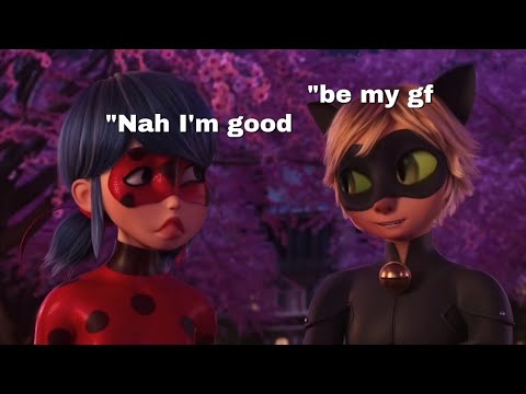 Ladybug  Cat Noir being icons in the Miraculous Movie reuploaded
