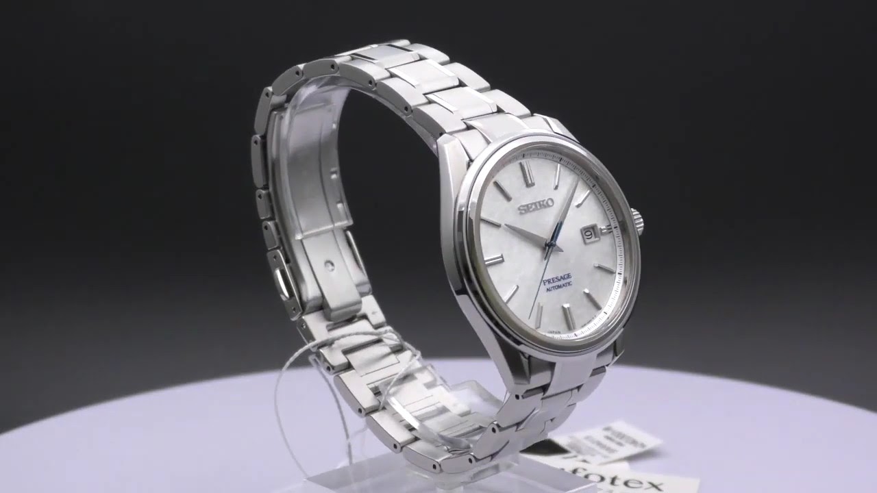 Seiko Presage SARA015 / SJE073 Limited edition of 1,881 pieces - YouTube