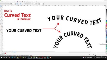 How to Write Curve Text in Coreldraw | Wrap Text in Coreldraw | Fit Text to Path for Beginners
