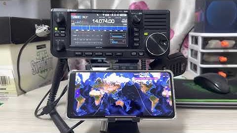 第一次上手使用FT8CN，手机端操作就是方便，感谢中国HAM的开发者