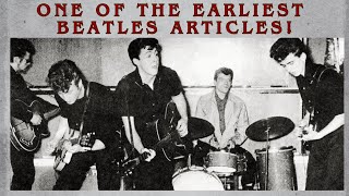 One of the Earliest Articles about The Beatles I Liverpool Echo January 13, 1962 (Podcast)