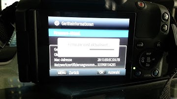 Software Upgrade of Smart Camera Samsung NX 20.