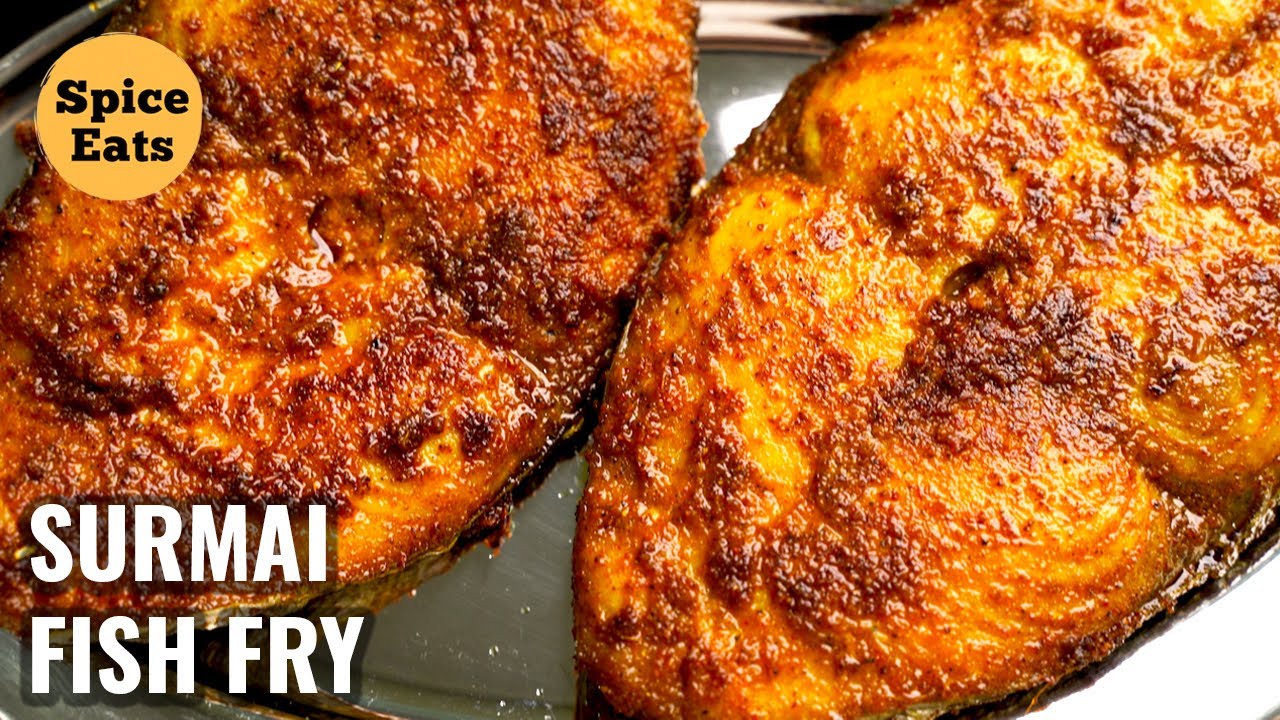 FISH FRY   SURMAI FISH RECIPE  EASY FISH FRY RECIPE  MASALA FISH FRY