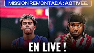 🚨(LIVE) ATLETICO DE MADRID vs FC BARCELONE : MISSION REMONTADA ACTIVÉE!