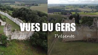 Vues Du Gers - Drone 4K - Château De Pardailhan Château De Lagardère