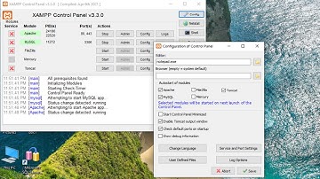 How to start xampp at startup in Windows