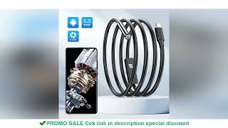 USB Endoscope for OTG Android Phone 5.5mm Borescope Inspection Snake Camera IP67 Waterproof with 6 L