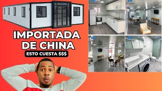 'Descubre cómo IMPORTAR tu casa desde CHINA: Casas prefabricadas de acero en ALIBABA'