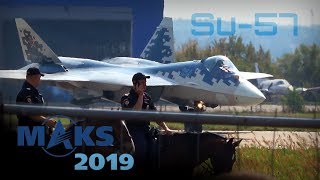 : MAKS 2019  Su-57, 5th Generation Cavalry!! - HD 50fps