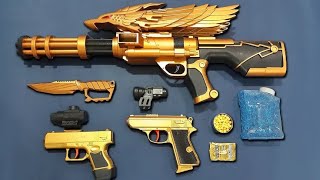 Unboxing the Gold Deluxe Farm Cannon Toy Gun - Epic Blasting Fun!