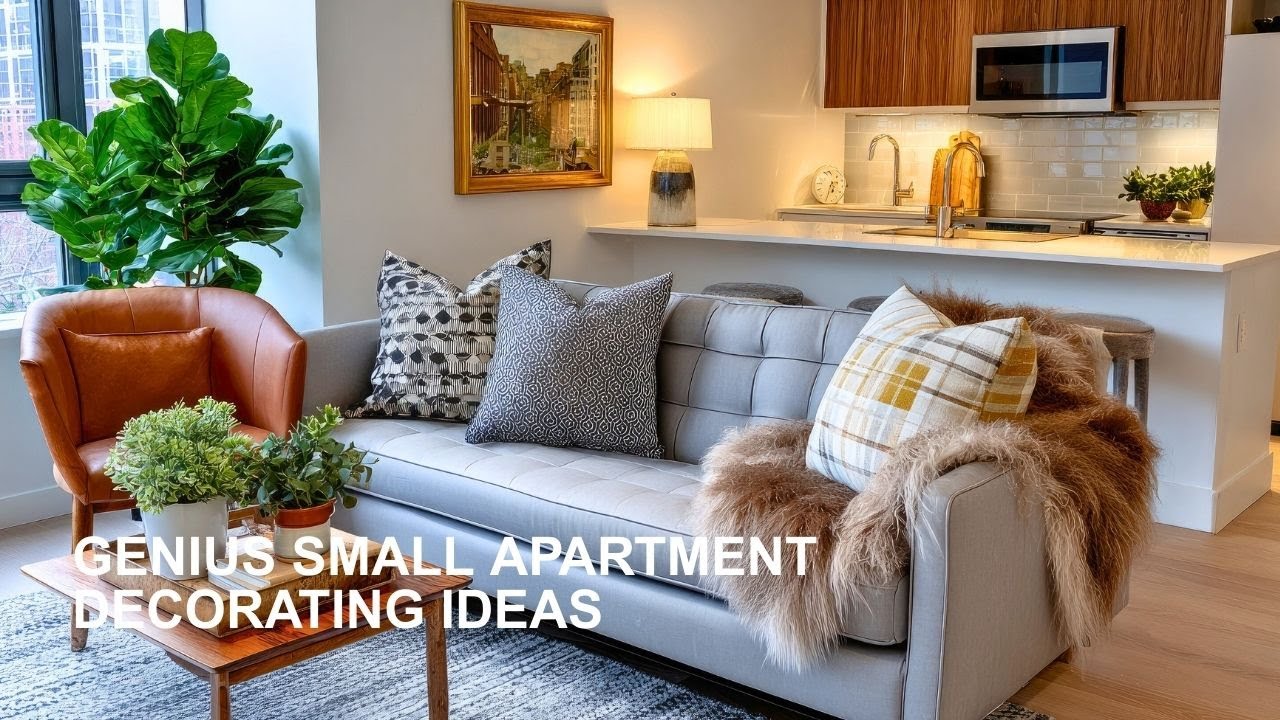 Maximize Every Inch! Genius Tiny Apartment Decorating Ideas for Small ...