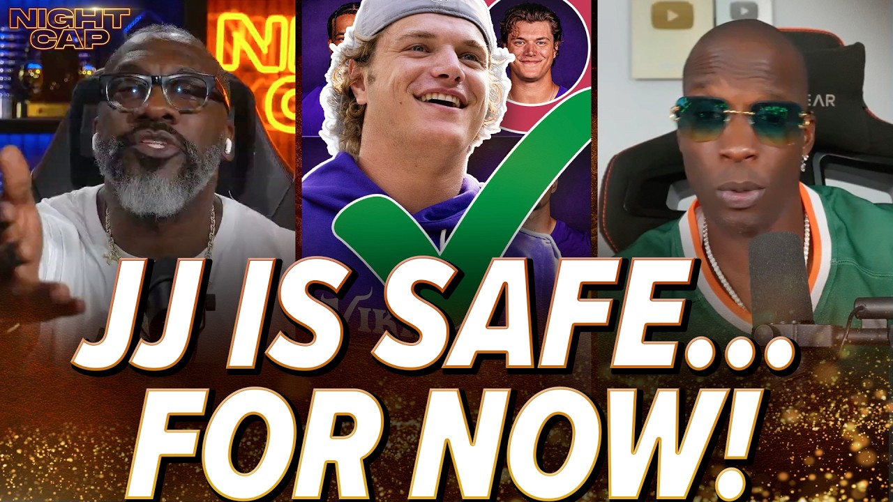 Shannon Sharpe THINKS JJ McCarthy Is SAFE Because Vikings Won’t Admit They MESSED UP! | Nightcap
