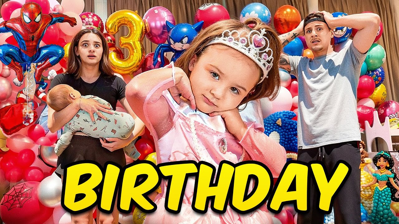 Our 3 Year Old Couldn’t Pick ONE Birthday Theme… So We Did ALL OF THEM