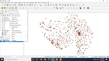 QGIS 1 Adding Vector Point Data Layer