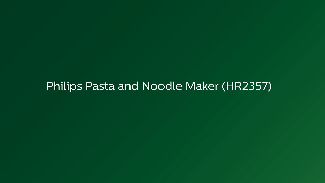 pasta maker reviews Philips Pasta and Noodle Maker HR2375/13