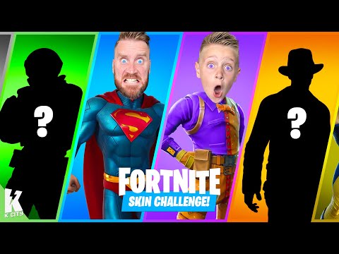 *Random* Skin Challenge in FORTNITE (K-CITY GAMING)
