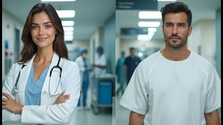 A young doctor helps him in the hospital… and her destiny intertwines with a millionaire’s.”