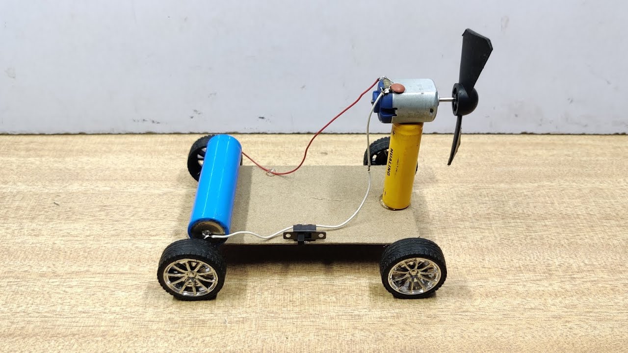How to make car with motor - YouTube
