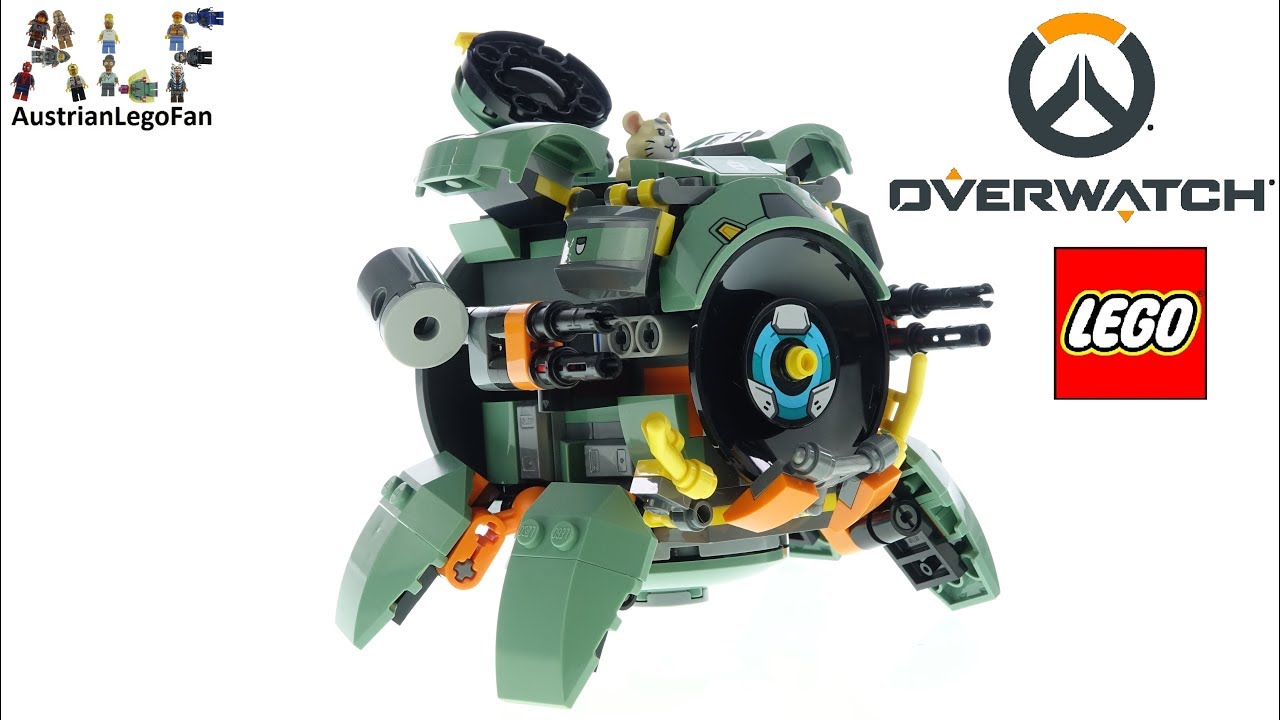 LEGO Overwatch 75976 Wrecking Ball - Lego Speed Review - YouTube