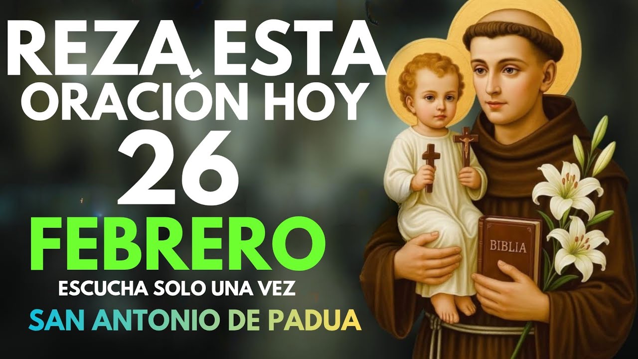 🙏INTERVENCIÓN DIVINA URGENTE: ORACIÓN MILAGROSA DE DICIEMBRE A SAN ANTONIO DE PADUA 