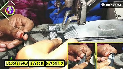 Small loop tack | Dosting tack | বারটেক মেশিন দিয়ে ডস্টিং ট্যাক | sewing amazing technical idea