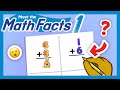 Meet the Math Facts Addition &amp; Subtraction Level 1 - Worksheet 3 | Preschool Prep Company