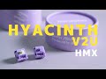 Hyacinth v2u vs v2  quick review and typing sound  side by side