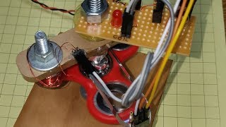 Make a Brushless Motor from a Fidget Spinner
