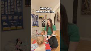 How to adapt your schedule for a toddler and older child’s academic pace 🧩 #shorts
