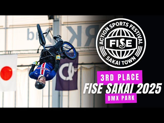 Nick Bruce - 3rd Place - Final UCI BMX Freestyle Park World Cup