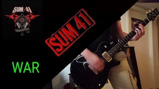 SUM 41 - War Guitar Cover (HD)