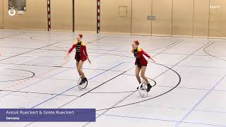 UNICON 22 - Anouk Rückert and Grete Rückert - Germany - Pairs Freestyle Expert
