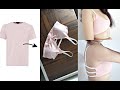 DIY Very Soft Padded Bra From T-shirt | टी-शर्ट से Padded ब्रा image