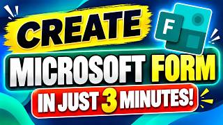 How to Create a Microsoft Form in 3 Minutes | Step-by-Step Tutorial