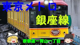 [BVE] 初めてのBVE実況　東京メトロ銀座線　区間運転