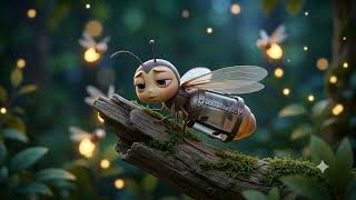 The Firefly Who Forgot to Rest 🪵🐝