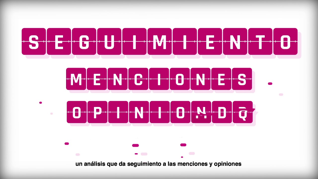 MONITOREO / Informe de resultados de Monitoreo de Medios inefável