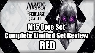 M15 Limited Set Review: Red Cards