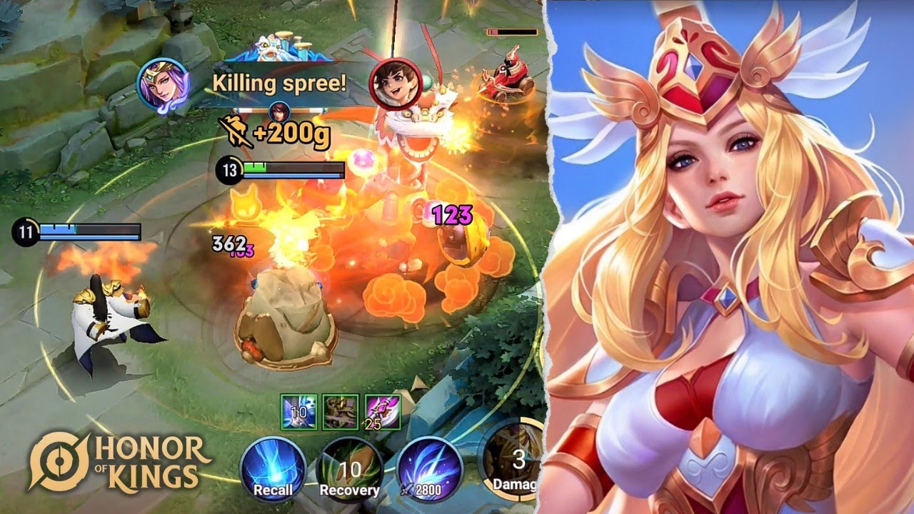 Honor of Kings: Athena Gameplay