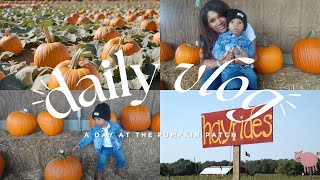 TAKING MY SON TO HIS FIRST PUMPKIN PATCH!! *GUESS WHAT WE SAW*