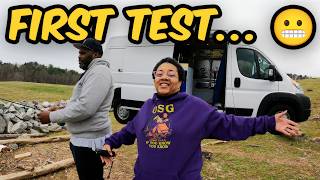 We Took Our DIY Camper Van on Its First Test Trip…