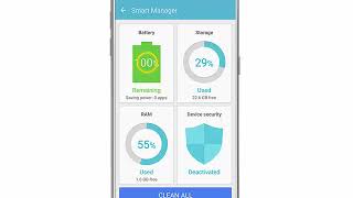 How to use Samsung Smart Manager on Samsung Galaxy S7