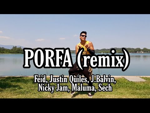 PORFA (Remix) Feid, Justin Quiles, J. Balvin, Nicky Jam, Maluma, Sech – / ZUMBA / Jose Montaño