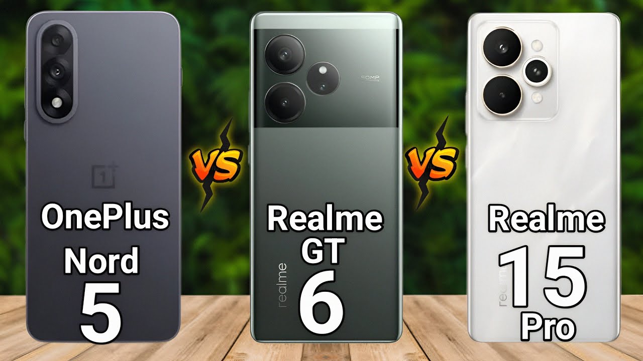 Oneplus 15R Vs Realme GT 6: Ultimate Smartphone Showdown