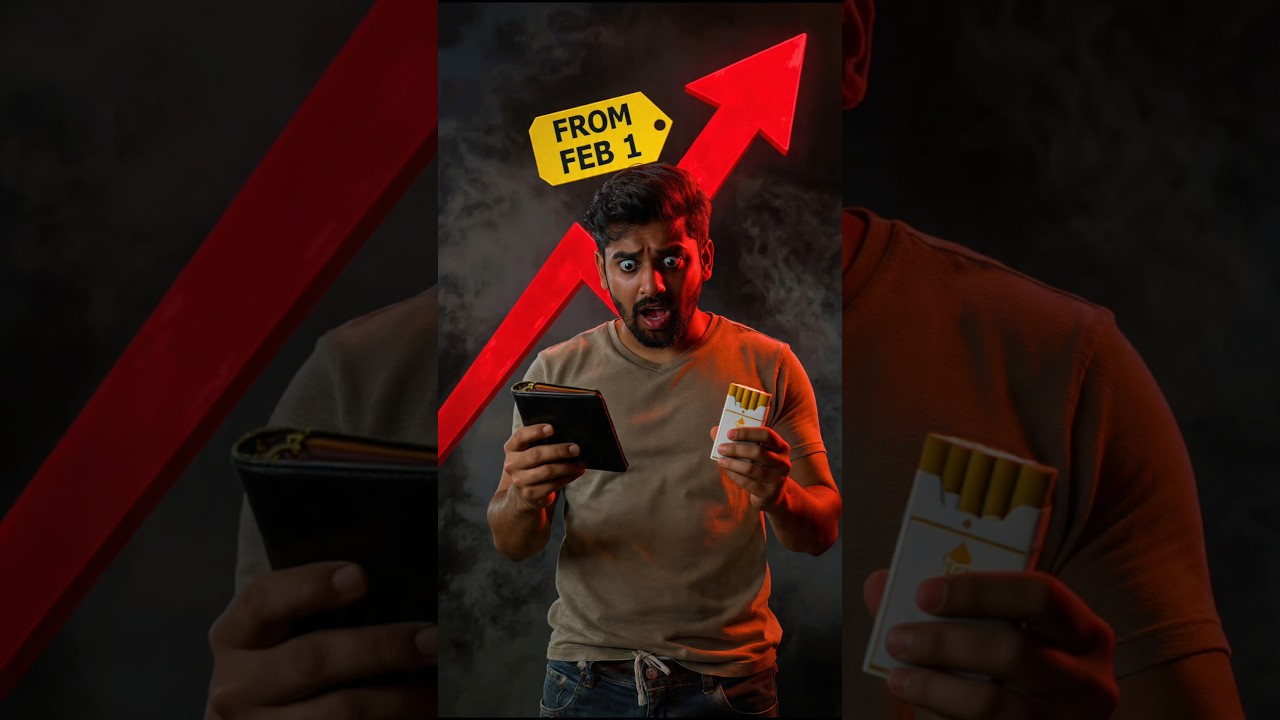Cigarette Prices to Increase 15&ndash;40% From Feb 1&rdquo; 🚬🔥 #shorts