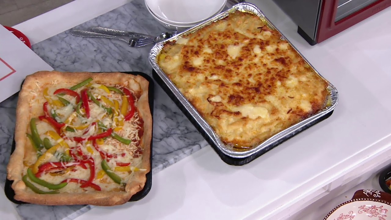 KitchenAid Countertop Convection Oven with Extra Broil Pan on QVC YouTube