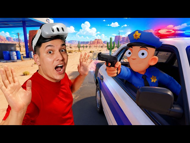 اصلانو اشتغل فى محطة بنزينة بنظار VR 😱 شوف ايش صار