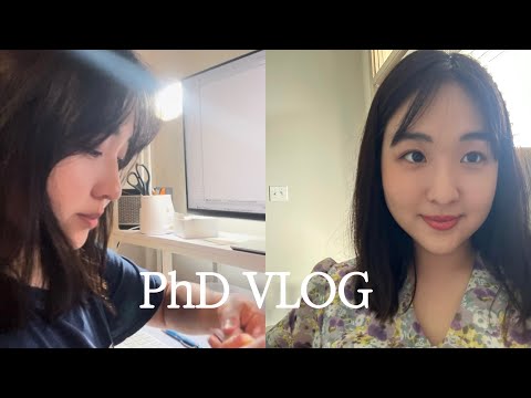 🇺🇸미국박사 브이로그ㅣ다시 돌아온 갓생 브이로그, 직장인들 부럽다… 퇴근이 있ㅈrㄴr…