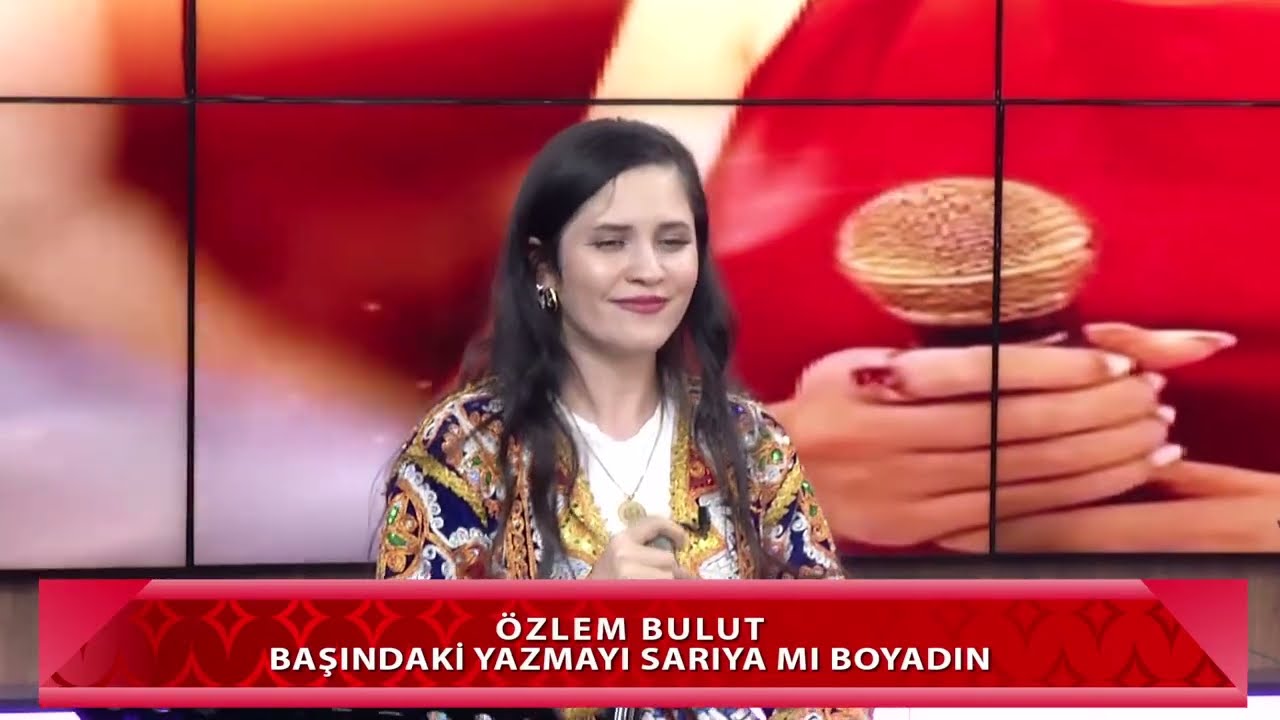 ÖZLEM BULUT - TOKAT YÖRESEL UZUN HAVA-  ( BARAN TEMİZ ) BAŞINDAKİ YAZMAYIDA SARIYAMI BOYADIN