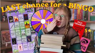 Can I get a Bingo?? ~ Horror Bingo Reading Vlog Spinner Wheel edition screenshot 4